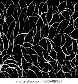 Brush texture pattern. Grunge vector.