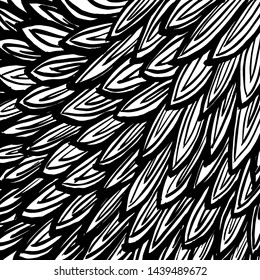 Brush texture pattern. Grunge vector.