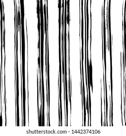 Brush texture pattern. Grunge vector.