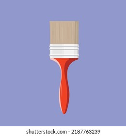 A brush that can be used to paint indoors and outdoors.