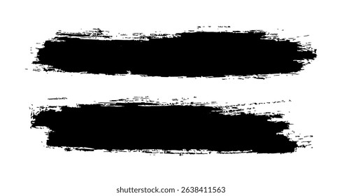 Brush thick line of stroke bundles