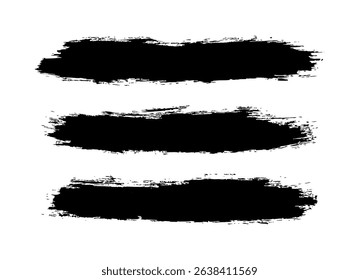Brush thick line of stroke bundles
