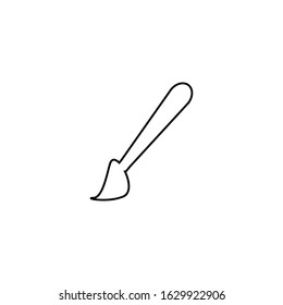 Brush tool icon. Design equipment symbol. Logo design element