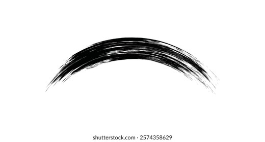 Brush touch material, ink splash, handwritten texture, texture material, rough lines, ink lines, Japanese style, Asian taste 