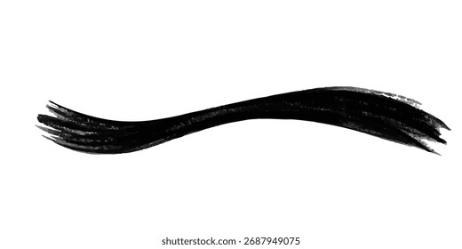Material del tacto del cepillo, salpicadura de tinta, textura escrita a mano moderna