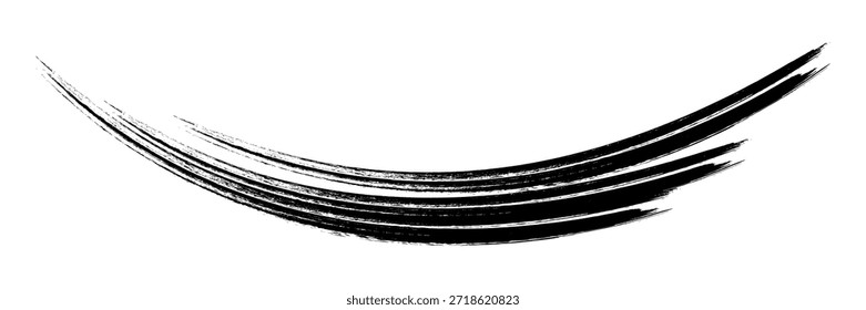 Brush touch material, ink splash, handwritten texture, texture material, rough lines, ink lines, Japanese style, Asian taste vector

