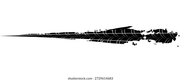 Material del tacto del cepillo, salpicadura de tinta, textura manuscrita, material de la textura, líneas ásperas, líneas de la tinta, estilo japonés, Vector asiático del gusto. eps 10