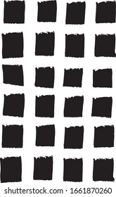 It is a brush touch and a pattern drawing using the ink line.