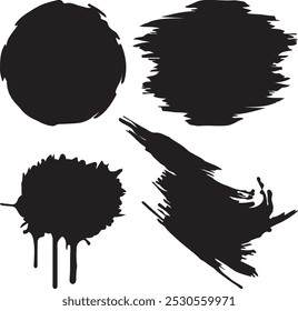 Brush Vector design with illustrator.