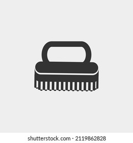 Brush vector icon illustration sign