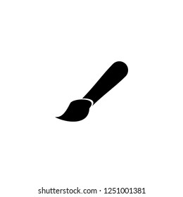 brush vector icon. brush sign on white background. brush icon for web and app