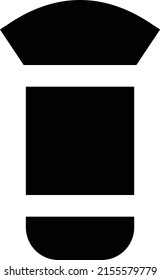 brush Vector illustration on a transparent background.Premium quality symbols.Glyphs vector icon for concept and graphic design.