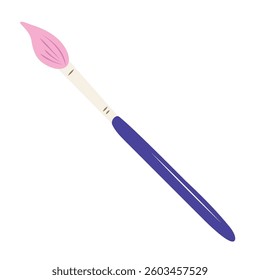 Brush vector illustrations on the white background