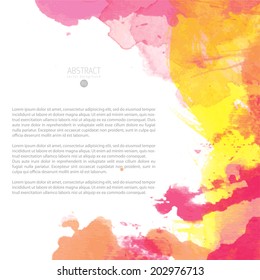 brush watercolor background bright paint vector colorful shiny colourful vector watercolour scene important for any project where a platter of color makes the difference brush watercolor background br