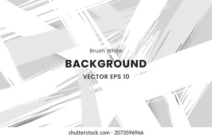 Brush White Background, simple and modern background, format vector eps.