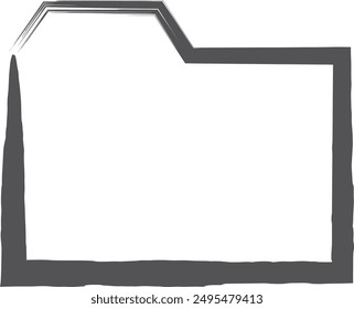 Brush writing business single item icon file