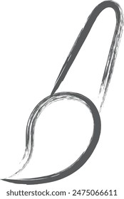 Brush writing mini mini icon brush