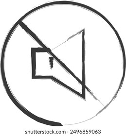 Brush written notes illustration sound