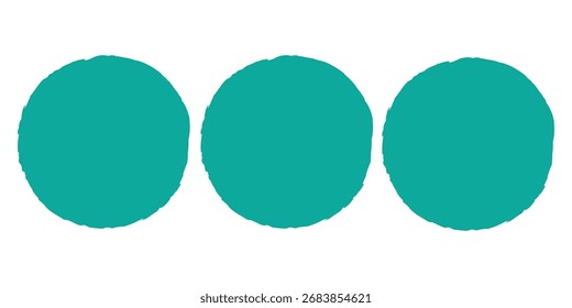 Vector Marco circular de trazo amarillo del pincel, círculo amarillo dibujado a mano del efecto áspero de la textura del garabato, sello del crayón del grunge