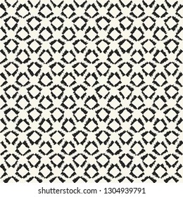Brushed Ink Square Dots Pattern
