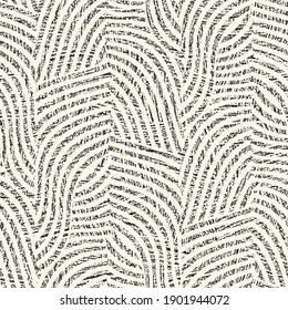 Brushed Ink Textured Broken Striped Pattern