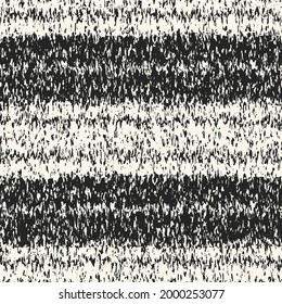 Brushed Ink Textured Degrade Stripes Pattern 