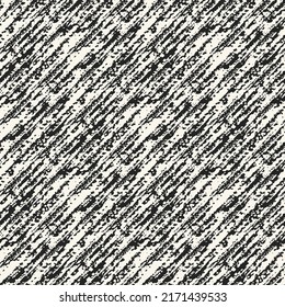 Brushed Ink Textured Diagonal Striped Pattern