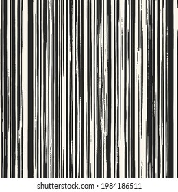 Brushed Ink Textured Striped Pattern 