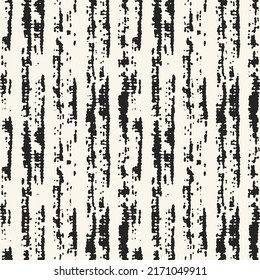 Brushed Ink Textured Striped Pattern