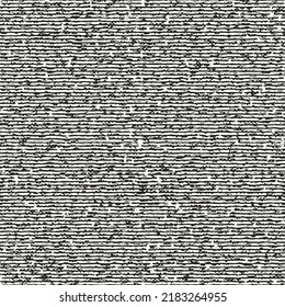 Brushed Ink Textured Striped Pattern