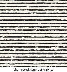 Brushed Ink Textured Striped Pattern