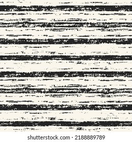 Brushed Ink Textured Striped Pattern