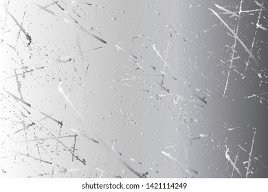 Brushed metal chrome silver steel texture vector icon set collection. Shiny scratched vector metallic gradient icon grunge background silver for banner, label, medal. Silver gradient aluminium