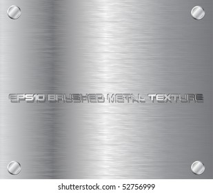 texture métal brossé, image Vectorielle EPS10