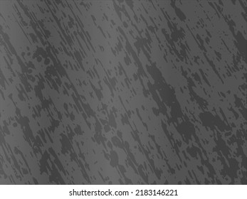 Textura de metal cepillado. Superficie de acero plateado realista de material de plata o aluminio. Patrón de lámina reflectante brillante. Ilustración del vector