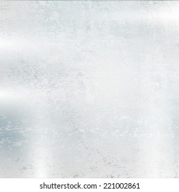 Brushed Metal Texture with Reflections and Highlights , Silver Background , 