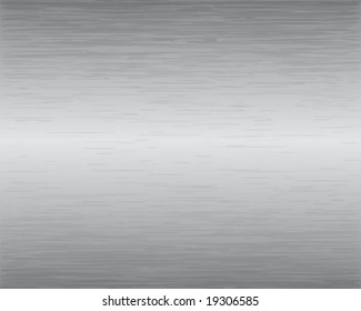 Brushed Metal Texture Vector Illustration