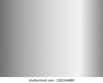 Textura de metal cepillado. Ilustración vectorial.