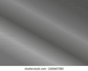 Brushed metal texture. Vector illustration.