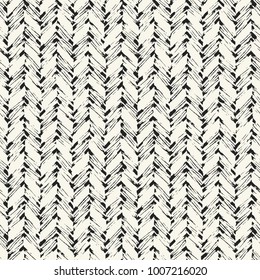 Brushed Mottled Textured Herringbone Pattern