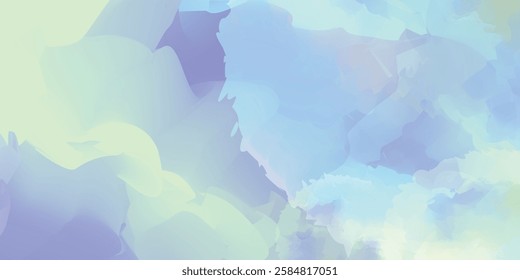 Brushed Painted Abstract Background. Brush stroked painting. Strokes of paint. 2D Illustration.