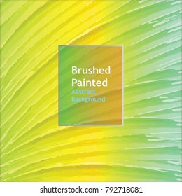 Brushed painted abstract line background colorful