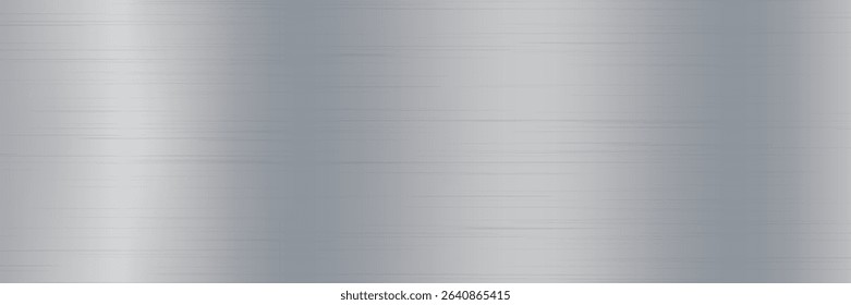Brushed silver metal texture with clean vertical grain pattern
