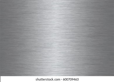 Brushed stainless steel vector pattern