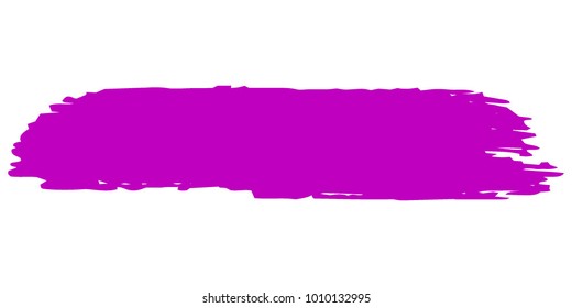 Brushes Grunge Paint stripe. Distressed Vector Brush Stroke. Pink Modern Textured banner. Dirty Artistic Design Elements. Creative Design Elements. Perfect For Logo, Banner, Icon. 