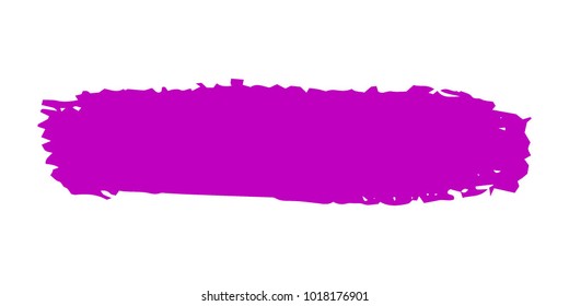 Brushes Grunge Paint stripe. Distressed Vector Brush Stroke. Pink Modern Textured banner. Dirty Artistic Design Elements. Creative Design Elements. Perfect For Logo, Banner, Icon. 