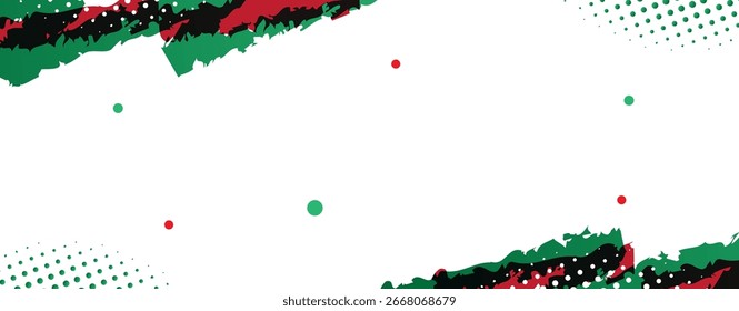 Fondo de trazo de pinceles. Diseño de Plantilla de Anuncio Grunge