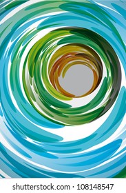 Brushes strokes. Abstract background. Eps10 .Image contain transparency and various blending modes