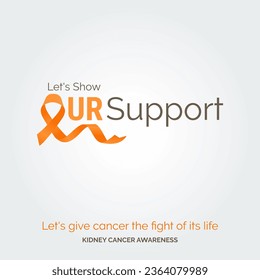 Brushing Away Kidney Cancer Vector Background