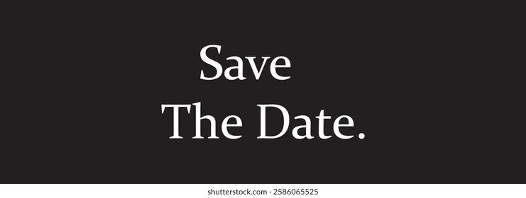 Brushpen Lettering Save the Date. Wedding font vector. Calligraphy script. Expressive Fancy Hand written typeface. Love couple.